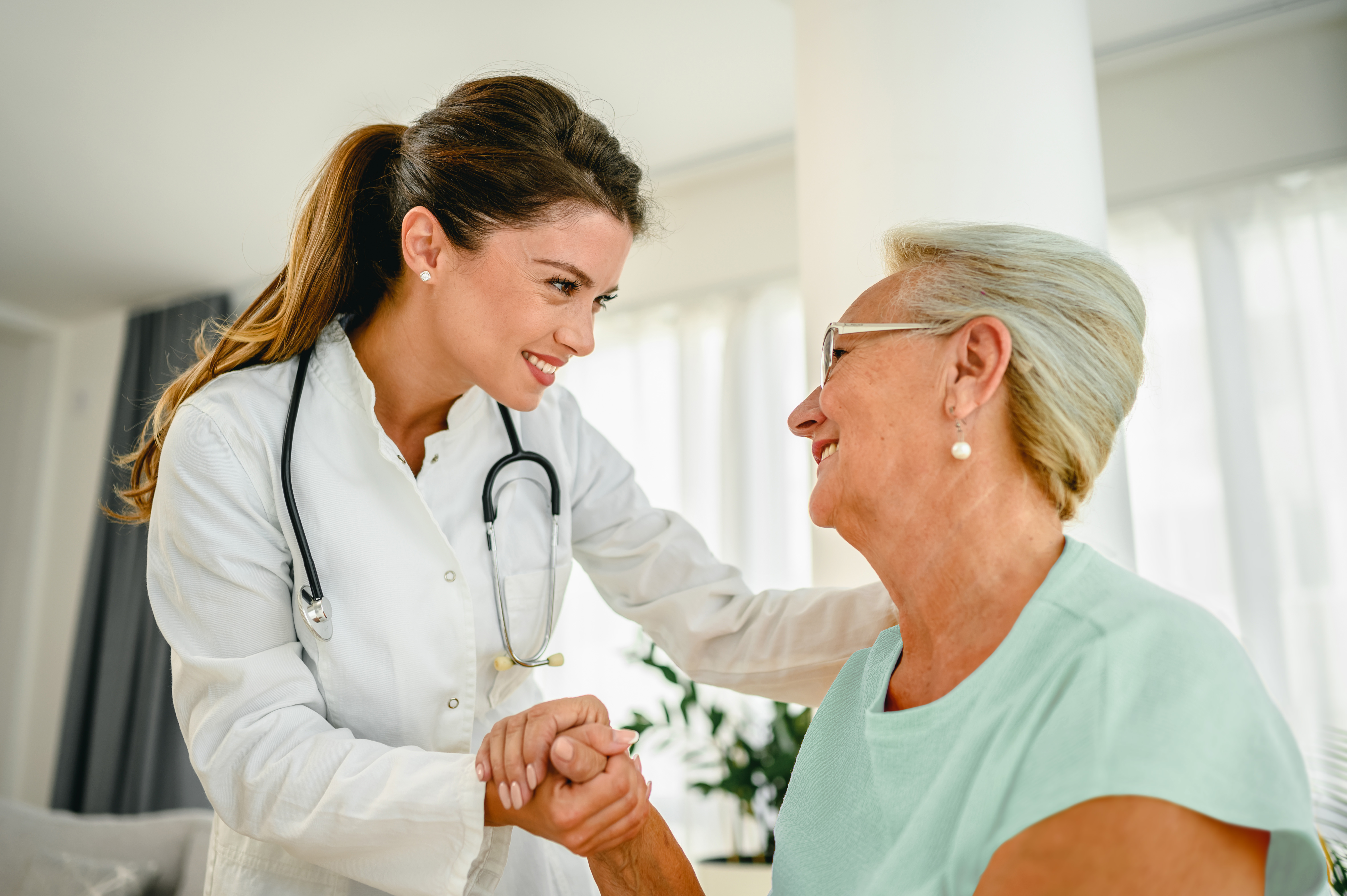 Clinician and patient