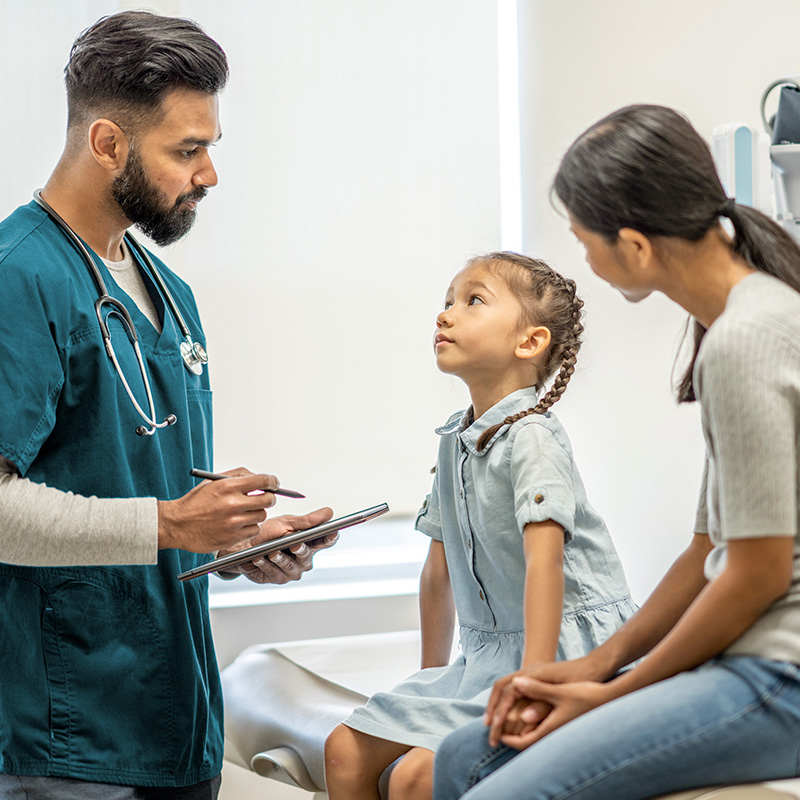 clinical supporting young patient