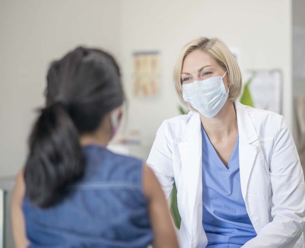 patient with doctor