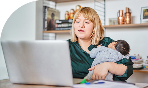 woman with baby hero
