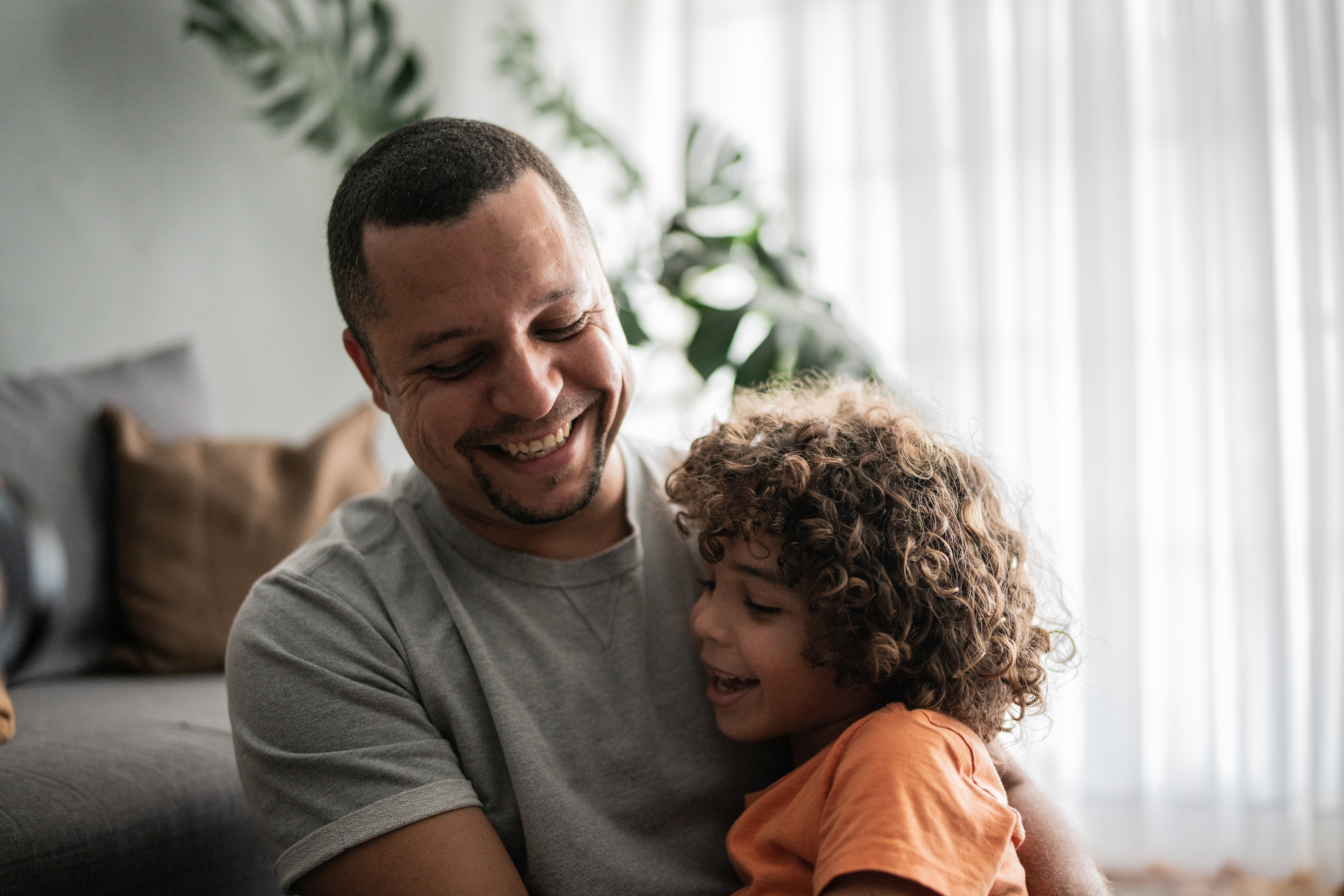 father with child