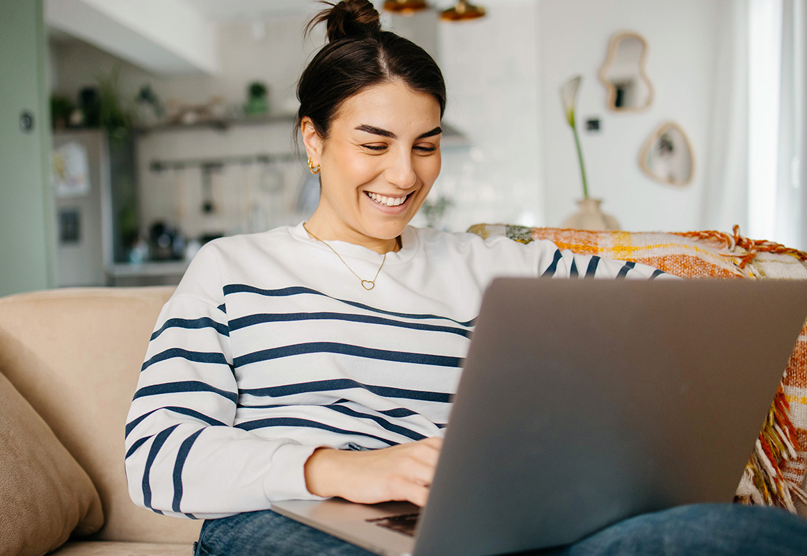 Woman on laptop