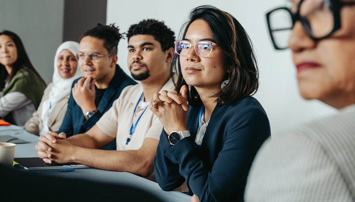 PEOPLE in conference room