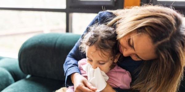 family during flu season