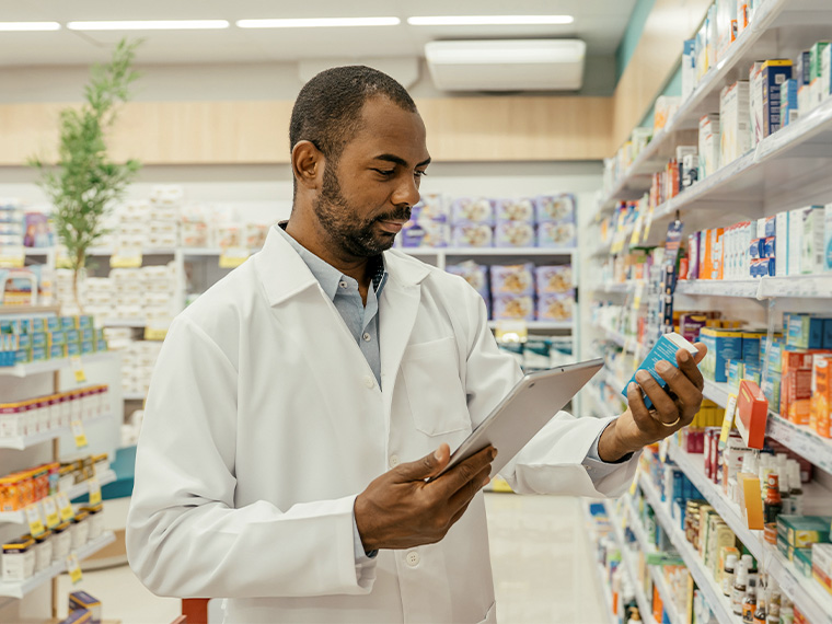 male pharmacist