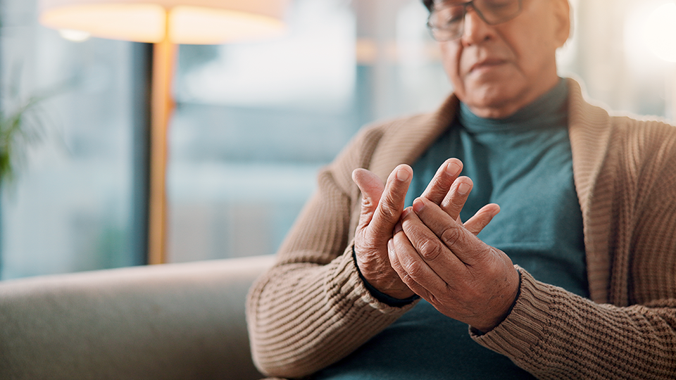 Inflammation in hand
