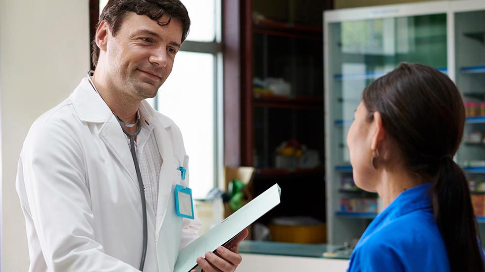 doctor and patient