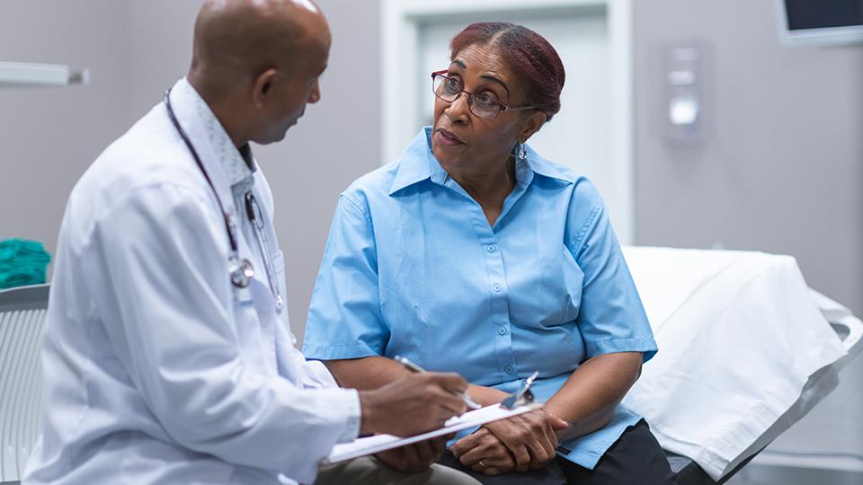 Doctor and patient