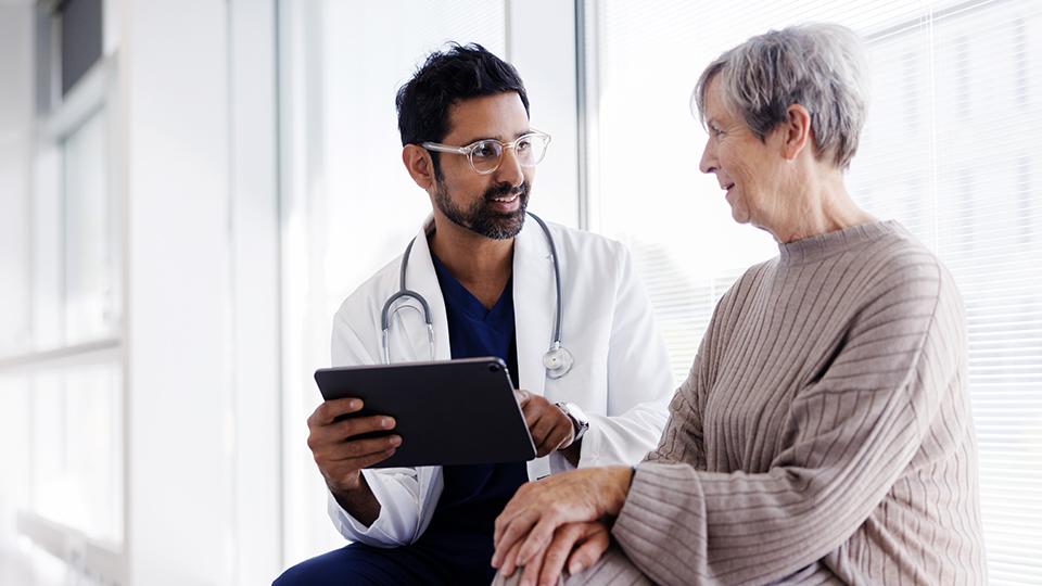 Doctor and patient