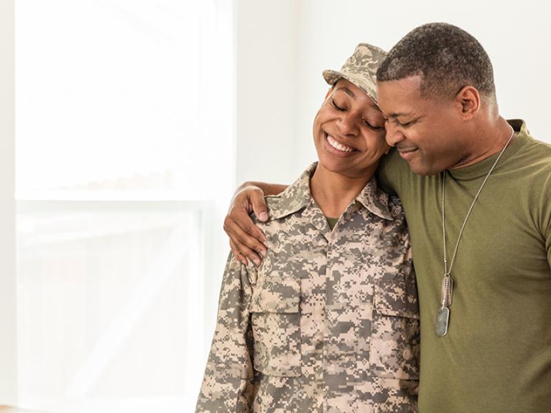 two military people