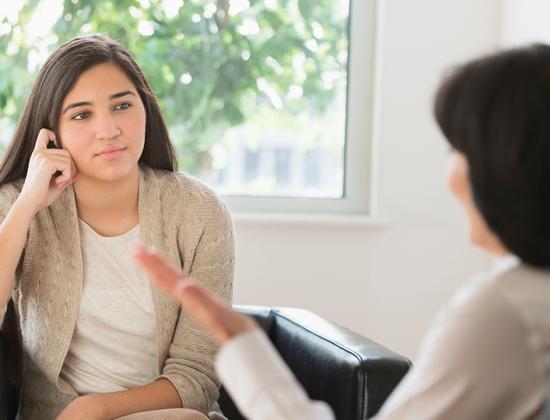 Patient and Counselor
