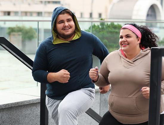 couple working out