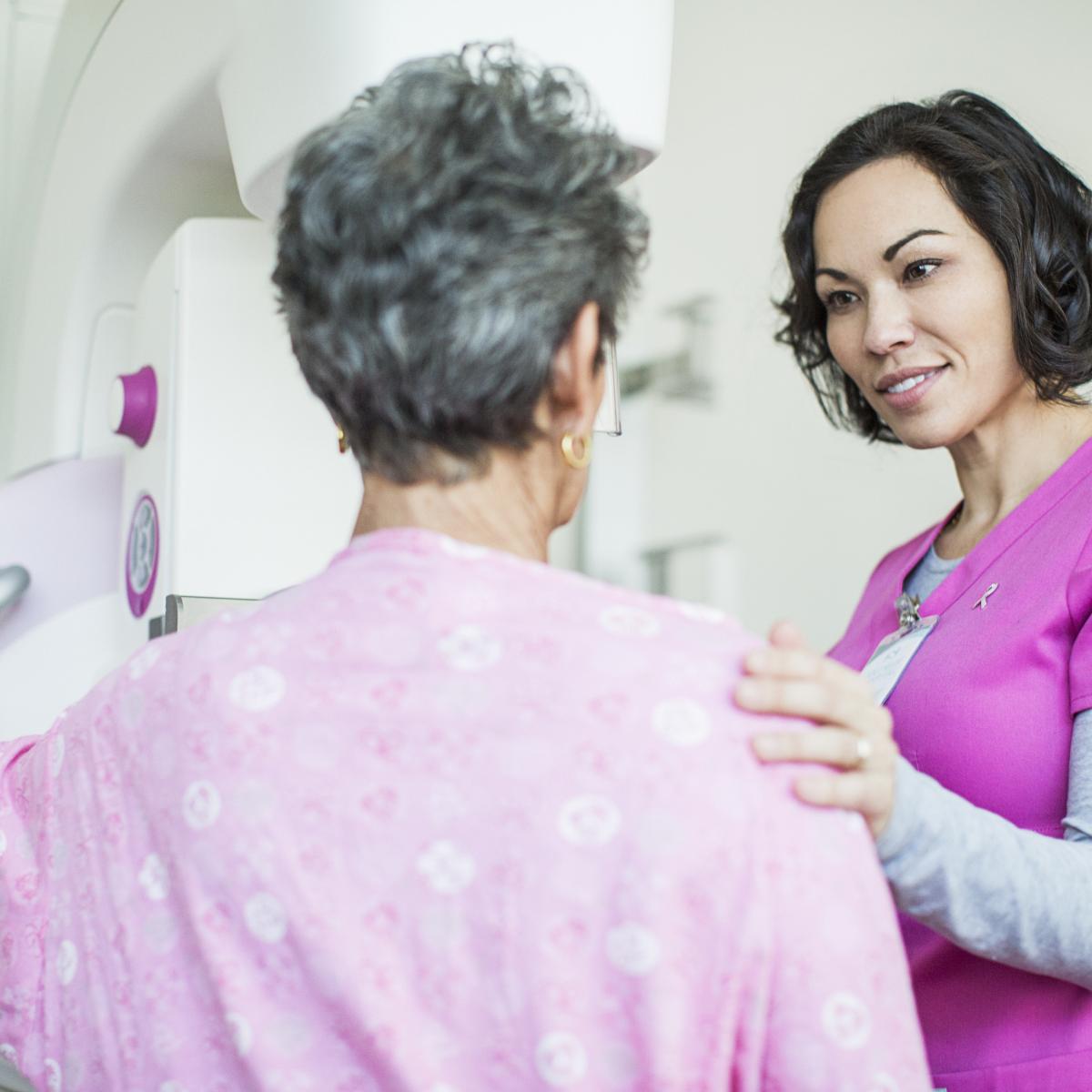 Imaging on senior patient